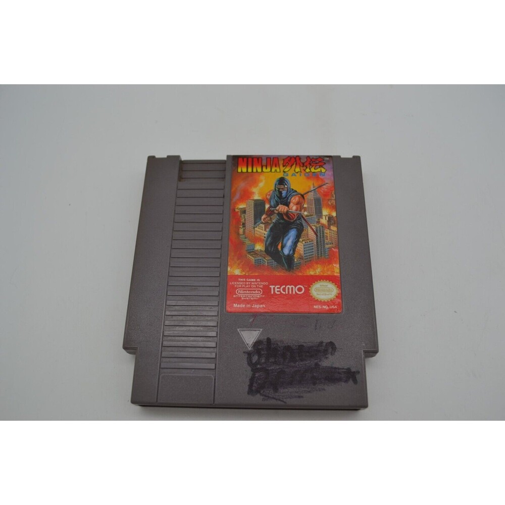 Ninja Gaiden (Nintendo Entertainment System NES) Tecmo Classic Game Cartridge